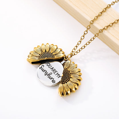 SUNBURST: "You Are My Sunshine Necklace"