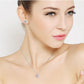 EVERLOVE:  "Heart Knot" Sterling Silver Necklace