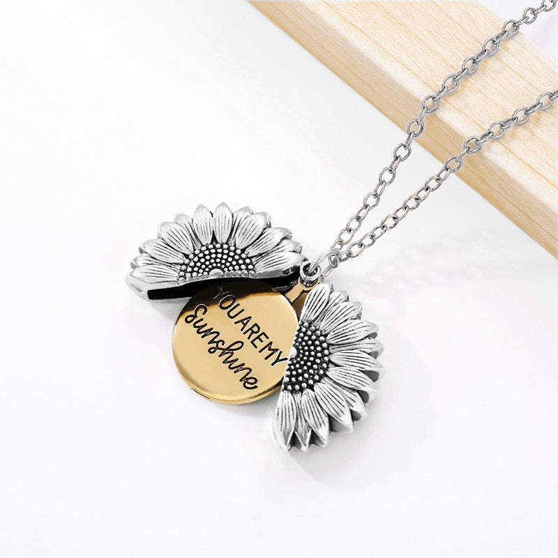 SUNBURST: "You Are My Sunshine Necklace"