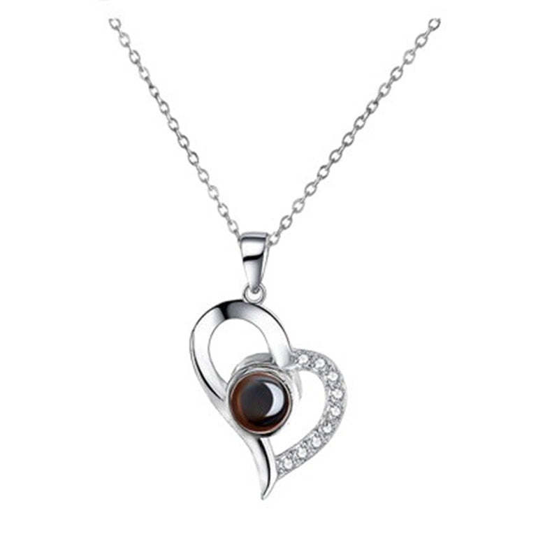 AMORE: "I Love You" Projection Necklace