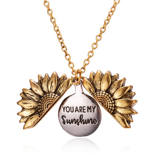 SUNBURST: "You Are My Sunshine Necklace"