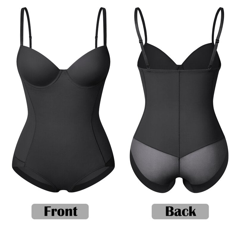 SCULTPING FULL BODY CONTOURING BODYSUIT  W.  TUMMY CONTROL,  PUSH UP BRA, &  BUTT LIFT