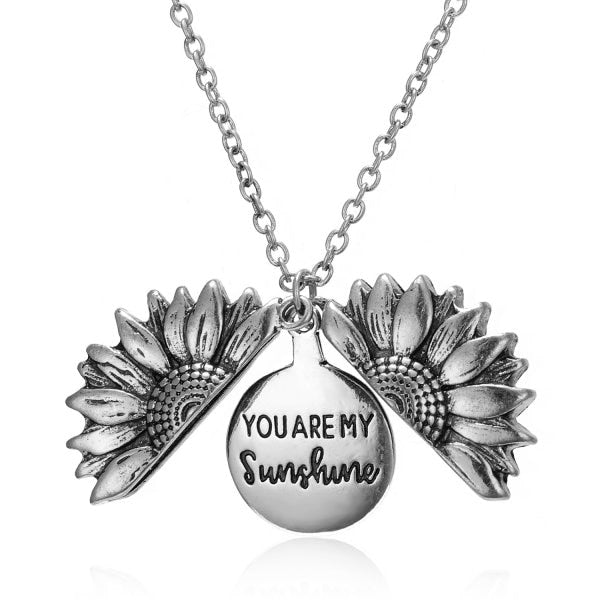 SUNBURST: "You Are My Sunshine Necklace"